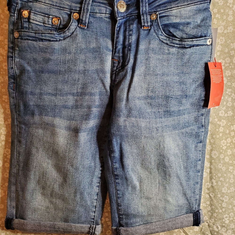 True Religion Big Boys Geno Shorts Sz14 NWT